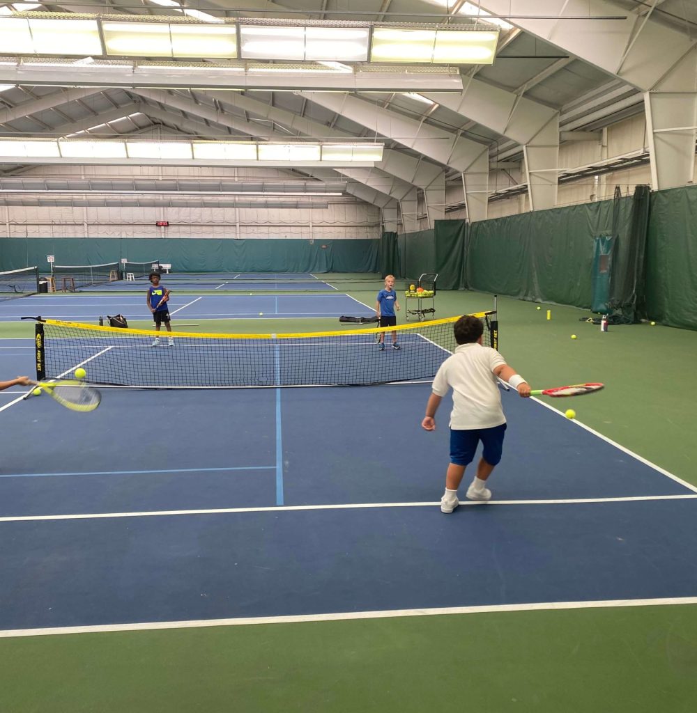 practising forest lake tennis club